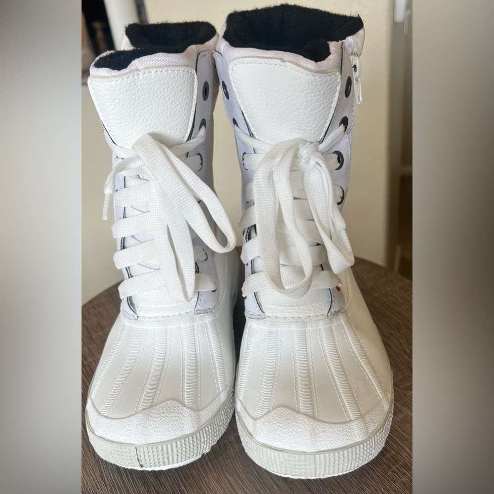 Pajar Canada 1963 White Waterproof Duck Boots -40°C Lined US 6